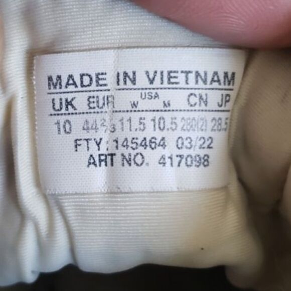 Salomon XT-6 Vanilla Ice Granite Green Size Men's Size 10.5 Hiking Shoes - Picture 10 of 11